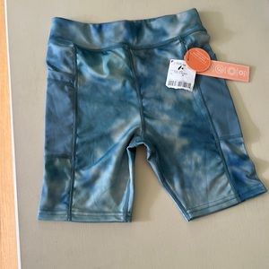 Girls active wear shorts